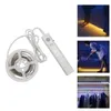 Led Flashlight Strip Motion Activated Night Light Flexible LED Strip Sensor Automatic Bed Light DC 6V 1m with Battery Holder