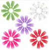 10 pcs En Plastique Nail Art Soak Off Cap Clip UV Gel Dissolvant Wrap Outil Fluide pour L'enlèvement de Vernis Nail Cleaner Remover