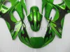 Wysokiej jakości produkty z tworzywa sztucznego ABS dla Yamaha YZR R6 98 99 00 01 02 Zielony Czarny Zestaw Fairing YZF R6 1998-2002 HT43