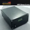 Freeshipping Hifi potência linear DC-1 USB / amp / DAC / fonte de alimentação externa com display digital 110 V 220 V