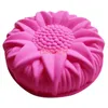 Cake Tools Wholesale- Big Silicone Mold Dessert Molds Large Sunflower Styling Pastry Moulds SCM-003-31