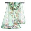 Factory Cheap Woman Scarf Silk Brand Luxury Print Flower Ladies Chiffon Scrawl Färgglada Diamant Tryckta Wrap Scarf Beach Cover Sarog160 * 50cm