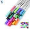 School Supplies 26 Cores Profissional Fineliner Pen 0.4mm Água Baseado Tinta Assorted No-Tox Material Marker Pens