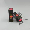 Baume à lèvres Tube Emballage Carton Boîte 2 couleurs Rouge À Lèvres Tube DIY Boîte D'emballage 25 * 25 * 85mm expédition rapide F20172311