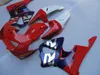 Gratis 7Gifts Fairing Kit för Honda CBR919RR 98 99 Red Blue Motorcycle Fairings Set CBR 900RR 1998 1999 OT13