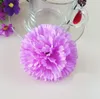 9cm 500pcs 9 kolorów Dostępne sztuczne jedwabne głowice Carnation Flower Głowice Matki 039S DZIECKI DIY WYNTACJA BIZDYKA BIZDYKA G6197207664