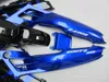 venda kit de carenagem plástico quente para Honda CBR60O F2 91 92 93 94 carenagens azul preto definido CBR600 F2 1991-1994 OY21