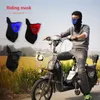 Bicicletta Ciclismo Moto Mezza maschera Inverno caldo Sport all'aria aperta Maschera da sci Giro in bici Cap CS Maschera Neoprene Snowboard Collo Velo Mk881