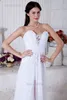 2017 New Elegant Real Photo Chiffon Wedding Dresses Sweetheart A-Line Plus Size Wedding Party Bridal Gowns BM35