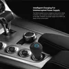 R6000 Trådlös Bluetooth hörlurar bil laddare 2 i 1 stereo mini headset handsfree med USB Dock Car Phone Laddare till iPhone Samsung