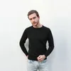 Wholesale 2017 new best-selling high-end casual fashion round neck men's polo sweater brand 100% cotton pullover men's sweater free shipping