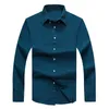2017 yeni Sonbahar Erkek Uzun Kol Gömlek Pamuk Gömlek Erkek polo Casual Katı Düzenli uyum Erkek Gömlek moda Ücretsiz Kargo