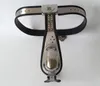 Super Male Adjustable T Style Stainless Steel Chastity Belt Device Cock Penis Cage Defecate Hole Anal Plug Adult Bondage Sex Toy 3 Color 200