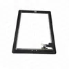 Dotykowy panel szklany ekranowy z przyciskami Montaż klejowy do iPada 2 3 4 czarno-biały
