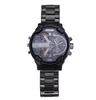 Модный бренд 7315 Мужская Big Case из нержавеющей стали ремешок Кварцевые наручные часы