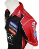 NEUE 2017 marke männer F1 anzug hemd lässig sommer club team budweiser auto overalls off road hemden motocross jacke 8TSA