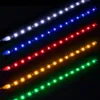 Partihandel Bilar Auto Dekorativ Flexibel LED Strip Vattentät 12V 30cm 15SMD Bil LED Dagtid Running Light Car LED Strip DRL Light