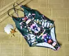 Hot Style Sexy One Piece Maillot de bain impression 3D Bikini Maillots de bain Femmes Maillots de bain monokini Summer Beachwear