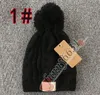 MOQ=10PCS Autumn/winter brand design warm hat woman and man hat fashion Knitted cap Wool hat 8colors black red free shipping FACTORY CHEAP