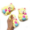 DHL Squishy Toy Hamburger Pangolin Fart Peach Bear Squishies Slow Rising 10cm 11cm 12cm 15cm mjuk squeeze söt present stress barn leksaker e10