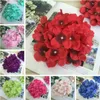 50 Stück künstliche Hortensien aus Seide, handgefertigte Rosenblüten aus Seide für Hochzeitsdekoration, Blumenwand, 16 cm, ganz 8902190