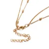Nome speciale Collana d'oro a cuore semplice Collana d'oro a pendente minuscola con alta qualità per la fidanzata MN003