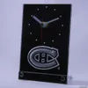 Wholesale-tnc0540 Montreal Canadiens Table Desk 3D LED Clock