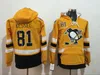 2017 Pittsburgh Penguins Hoodies Evgeni Malkin Phil Kessel Sidney Crosby Kris Letang Matt Murray Stadion Serie Hockey Hoody Sweatshirts