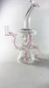 Bunte Hot Sellers Glasbongs Inline Percolato Thick Base Dab Recycler Oil Rigs mit Bowl Joint 14,4 mm Banger Hanger