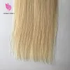 Non tagliato 100 g da 18 pollici a 30 pollici # 613 Nastro dritto in PU remy peruviano Nastro di trama della pelle nelle estensioni dei capelli DISPONIBILE