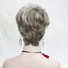 free shipping beautiful charming hot fashion sexy charming woman's short wavy full wig 4 color select