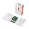 Envío gratuito Raspberry Pi 3 Board + 5V 2.5A Fuente de alimentación + Estuche + Disipador de calor para Raspberry Pi 3 Modelo B PI 3 WiFi Bluetooth