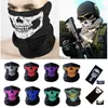 Multi função da cara do crânio máscara máscaras Halloween Party Baixada Pescoço Outdoor Sports Esqui da motocicleta da bicicleta Lenços Bandana CS Cosplay cara cheia