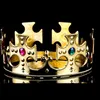 Luxo Rei E Rainhas Coroa Chapéus Cosplay Holloween Festa de Aniversário Princesa Chapéus de Prata de Ouro Coroa IC649