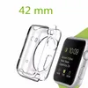 Caixa para Apple Watch Ultra SE Série 8 7 49mm 41mm 45mm 40mm 44mm Slim transparente transparente Cristão claro TPU TPU à prova de choque de choque de silicone