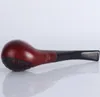 Can be washed red sandalwood solid wood old hammer pipe filter engraving printed cigarette holder accessories