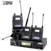 Professional Monitoring UHF Wireless In Ear Earphone Stage Monitor System One USB Transmitter With Five Receiver Digital Audio Mixer DJ