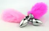 Stainless Steel Metal Anal Plug Toys Large Size Sexy Rabbit Tail Bunny Butt Plug Unisex Sex Products Anal Sex Toys