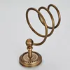 European style Hot Sale Wholesale And Retail Promotion NEW Antique Brass Style Hair Dryer Stand/Flat Iron Holder Storage Holder