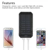 Schokbestendige 4000 MAH Solar Charger Bank 6000 MAH draagbare zonnepanelen 8000 mah functionele Solar Chargers voor MP3 MP4 met retailpakket