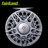 7/8 100mm / 3.94I 3bbig metallfluga Fiske Reel Precision Bearbetad Fly Rull från bar-Stock Aluminium w / Incoming Click Ice Fishing Wheel