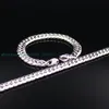 Men's Heavy Jewelry Set Stainless steel 12mm Double Link Curb Chain 60cm Necklace + 22cm Bracelet with Retro Clasp