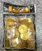Пластиковые золотые пиратские монеты на день рождения рождественский праздник подарки на сокровище монета Goody Party Bag Сумка Pinata Filler Toy Pervateme