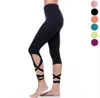 pantalon de yoga rose noir