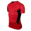 Wholesale- Men's Compression Tight Shirts Base Layer Fitness Workout Tops S-XXL