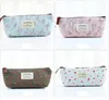 New Flower Floral Pencil Pen Canvas Case Cosmetic Makeup Tool Bag Storage Pouch Purse Cosmetic Bags Organizer bags Free DHL