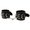 Black Handcuffs Erotic Sex Toys For Couples BDSM Sex Bondage Hand Ring Restraint Chain Adult Flirting Tools Sex Products 4839609