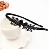 Nuevas diademas Aro para la cabeza Boda de lujo Venta al por mayor Accesorios nupciales de moda Negro Arco brillante Flor Rhinestone Joyería para el cabello gratis DHL SF