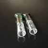 Venda quente Handl tubos de vidro colorido parede pesada design de vidro mão colher borbulhador cachimbo para erva seca