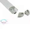 10 X 1M sets/lot 60 angle led strip light aluminum channel and aluminum profile led for kitchen or cabinet lamps